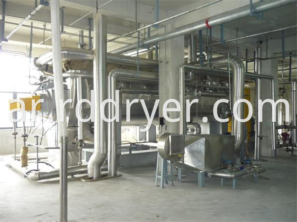 Clay Drying Machine with Agitating Blades Heated by Steam